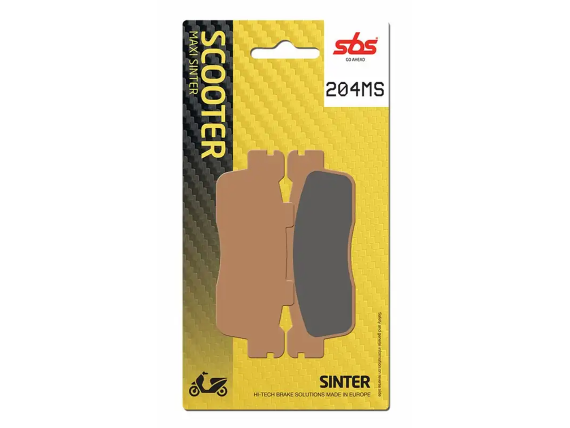 Pastilhas de Travão 204MS - SBS 1