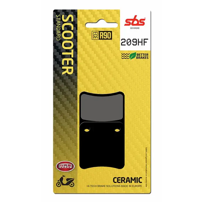 Pastilhas de Travão Aprilia SRV 850 209HF - SBS 1