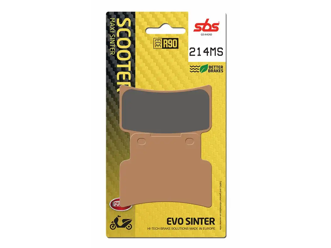 Pastilhas de Travão 214MS Kymco Xciting 400 - SBS 1