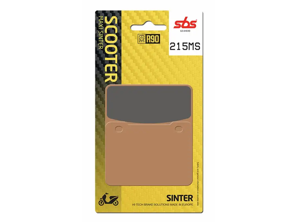 Pastilhas de Travão 215MS Sym Maxsym - SBS 1