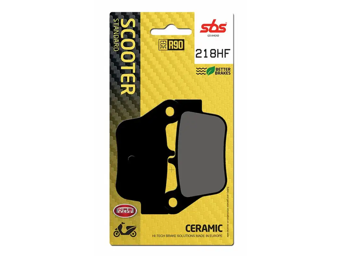 Pastilhas de Travão 218HF Sym Maxsym - SBS 1