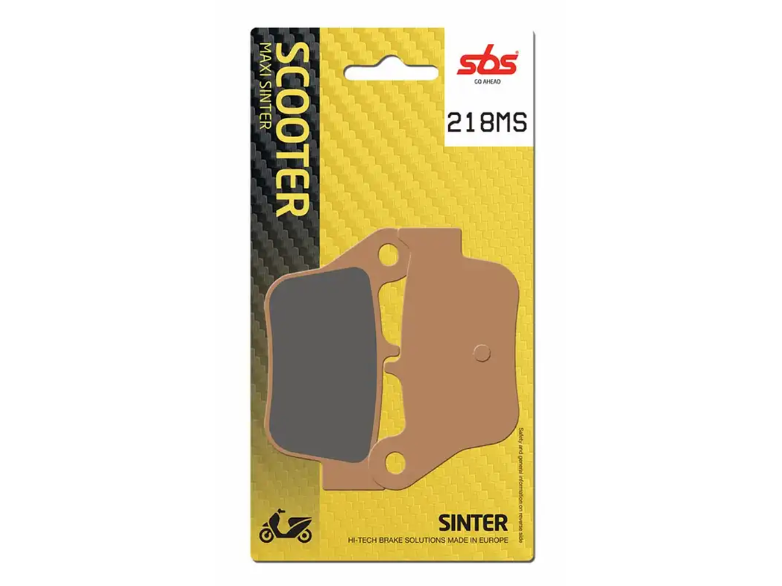 Pastilhas de Travão 218MS Sym Maxsym - SBS 1