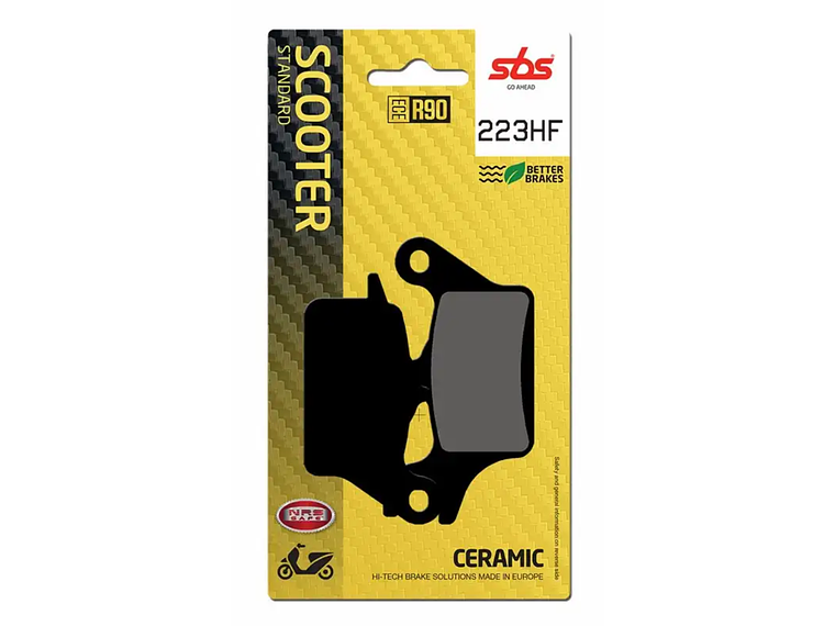 Pastilhas de Travão 223HF Yamaha Tricity - SBS 1