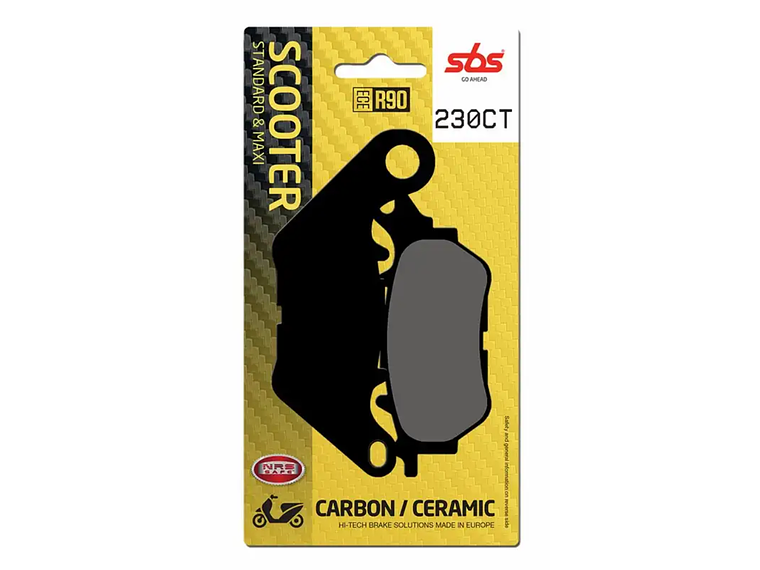 Pastilhas de Travão 230CT Yamaha X-Max 125/300 - SBS 1