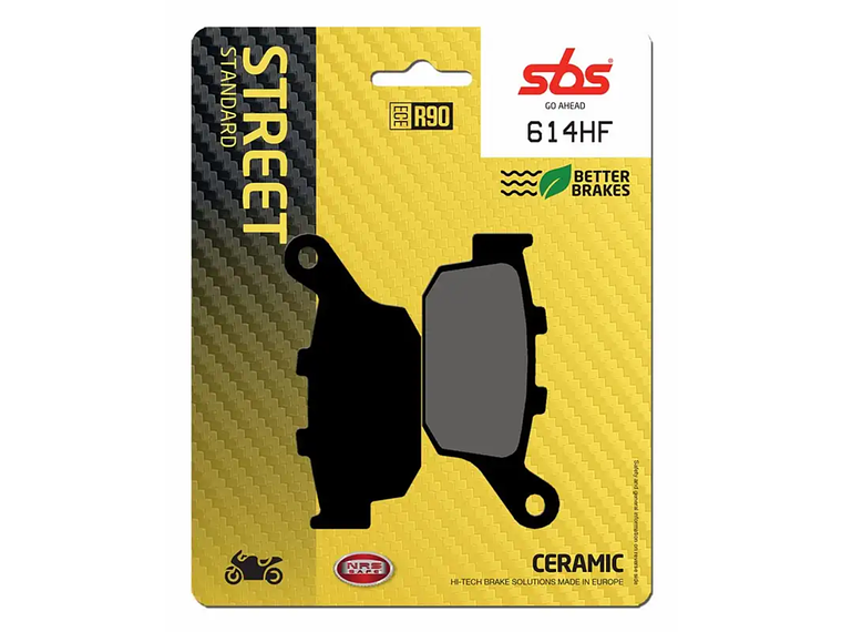 Pastilhas de Travão 614HF - SBS 1