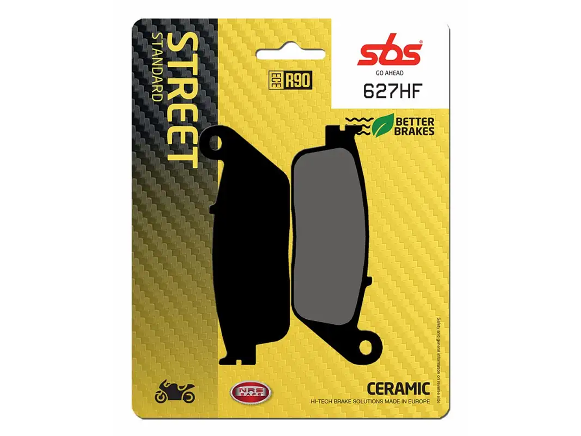 Pastilhas de Travão 627HF - SBS 1