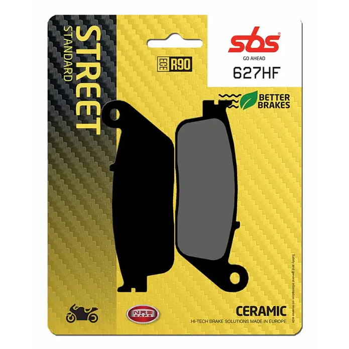 Pastilhas de Travão Frente Honda Hornet 600 (1998-2016) 627HF - SBS 1