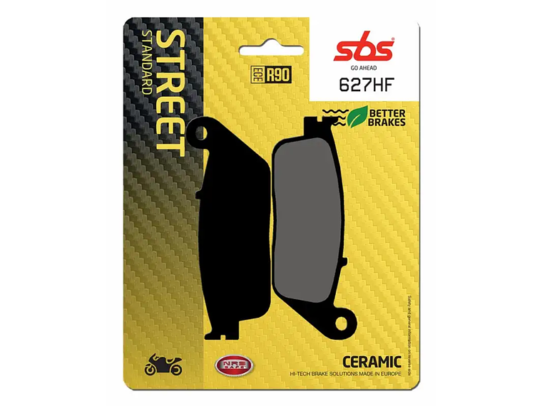 Pastilhas de Travão 627HF - SBS 1