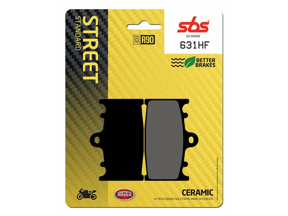 Pastilhas de Travão 631HF - SBS 1