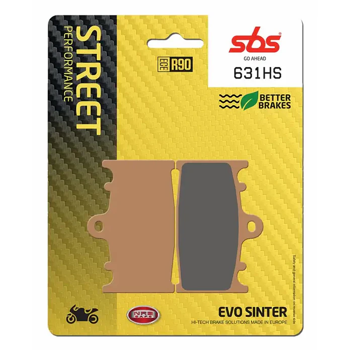 Pastilhas de Travão 631HS - SBS 1