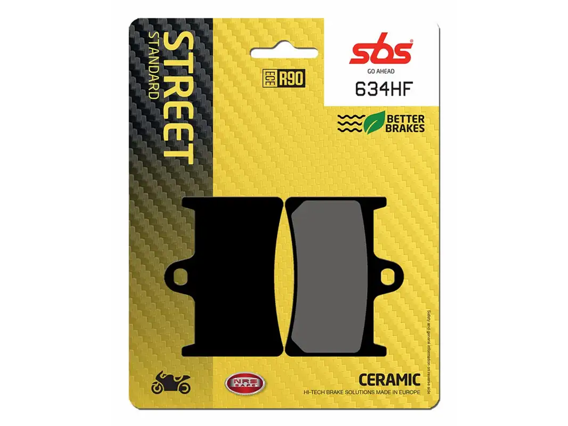 Pastilhas de Travão 634HF - SBS 1