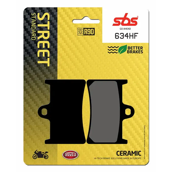 Pastilhas de Travão Yamaha MT-07 700 634HF - SBS 1