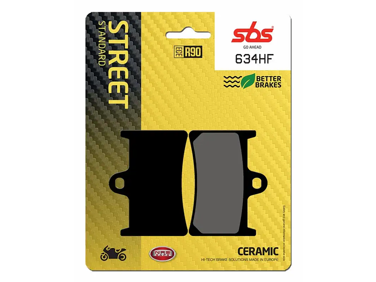 Pastilhas de Travão 634HF - SBS 1