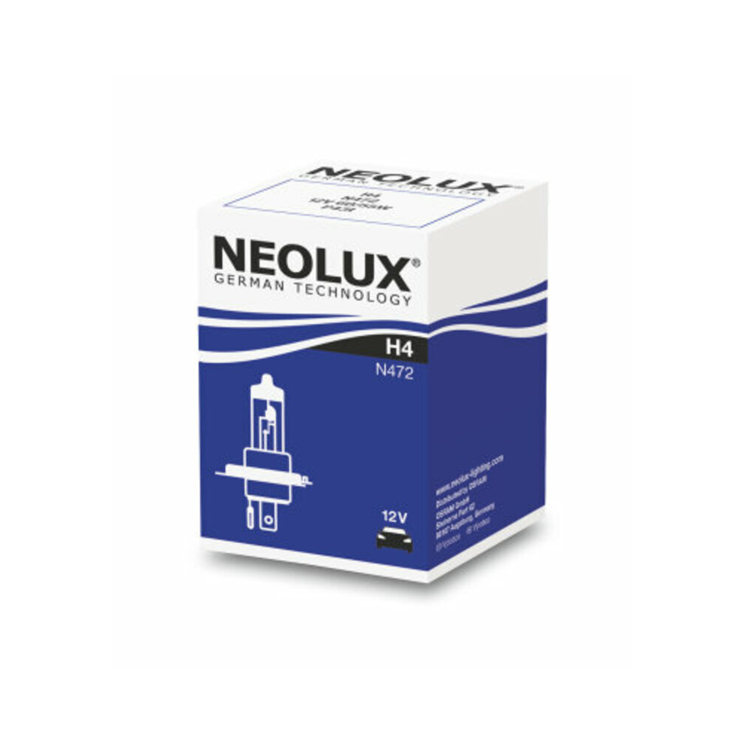 Lâmpada OSRAM Neolux H4 12V / 60 / 55W  2