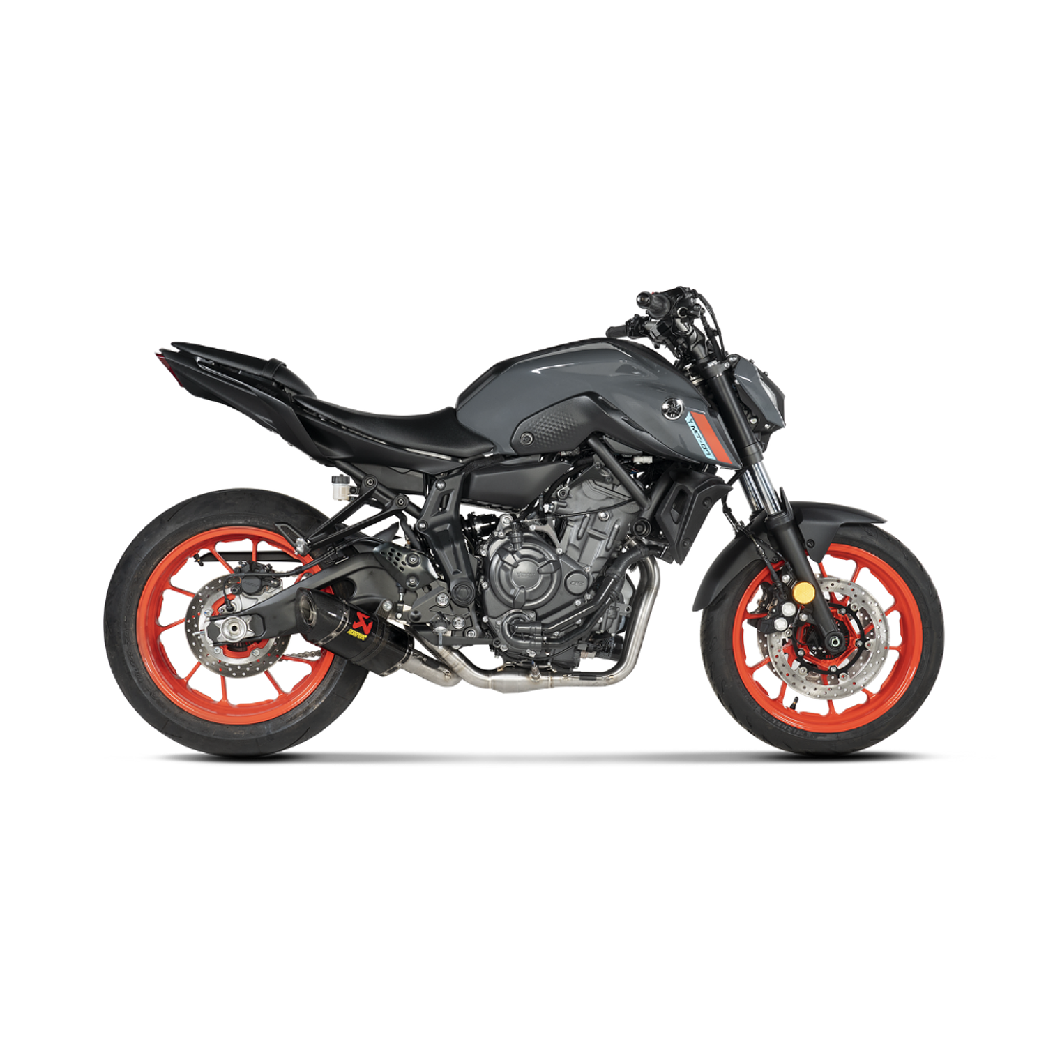 Escape Akrapovic Racing Carbon Yamaha MT-07 / Tracer 700 / XSR 700  2