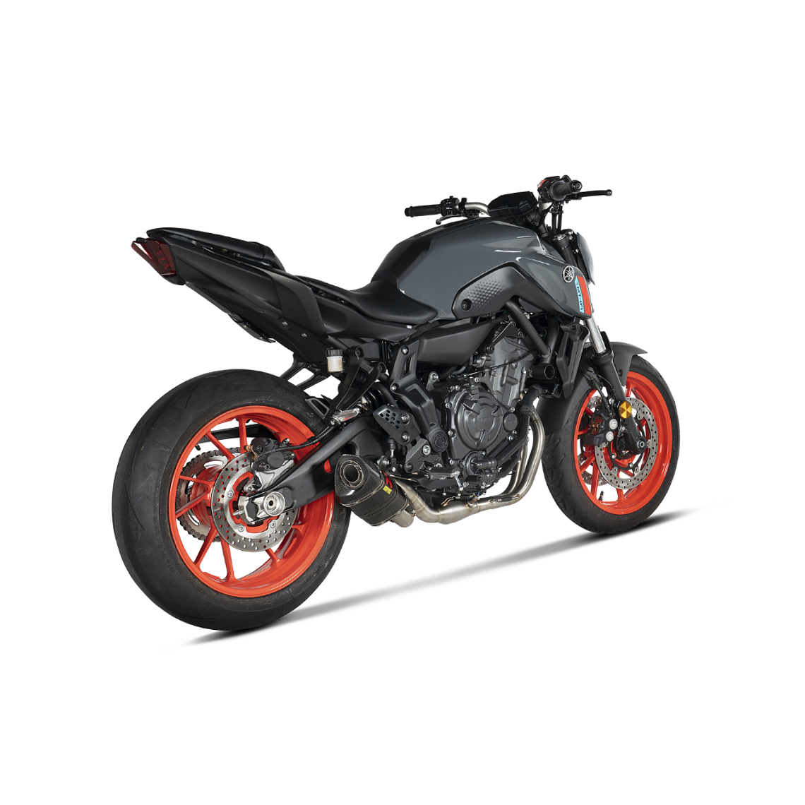 Escape Akrapovic Racing Carbon Yamaha MT-07 / Tracer 700 / XSR 700  3