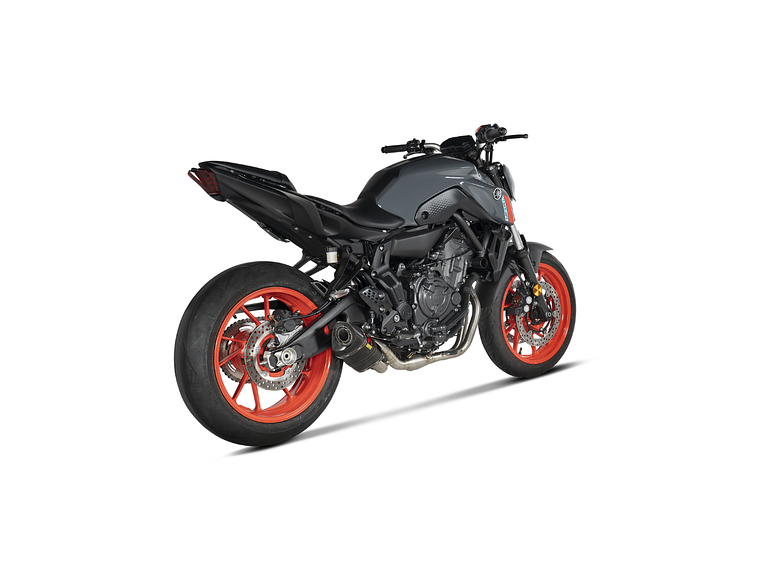 Escape Akrapovic Racing Carbon Yamaha MT-07 / Tracer 700 / XSR 700  3