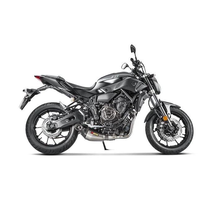 Escape Akrapovic Titanium e Carbon Yamaha MT-07 / Tracer 700 / XSR 700  2