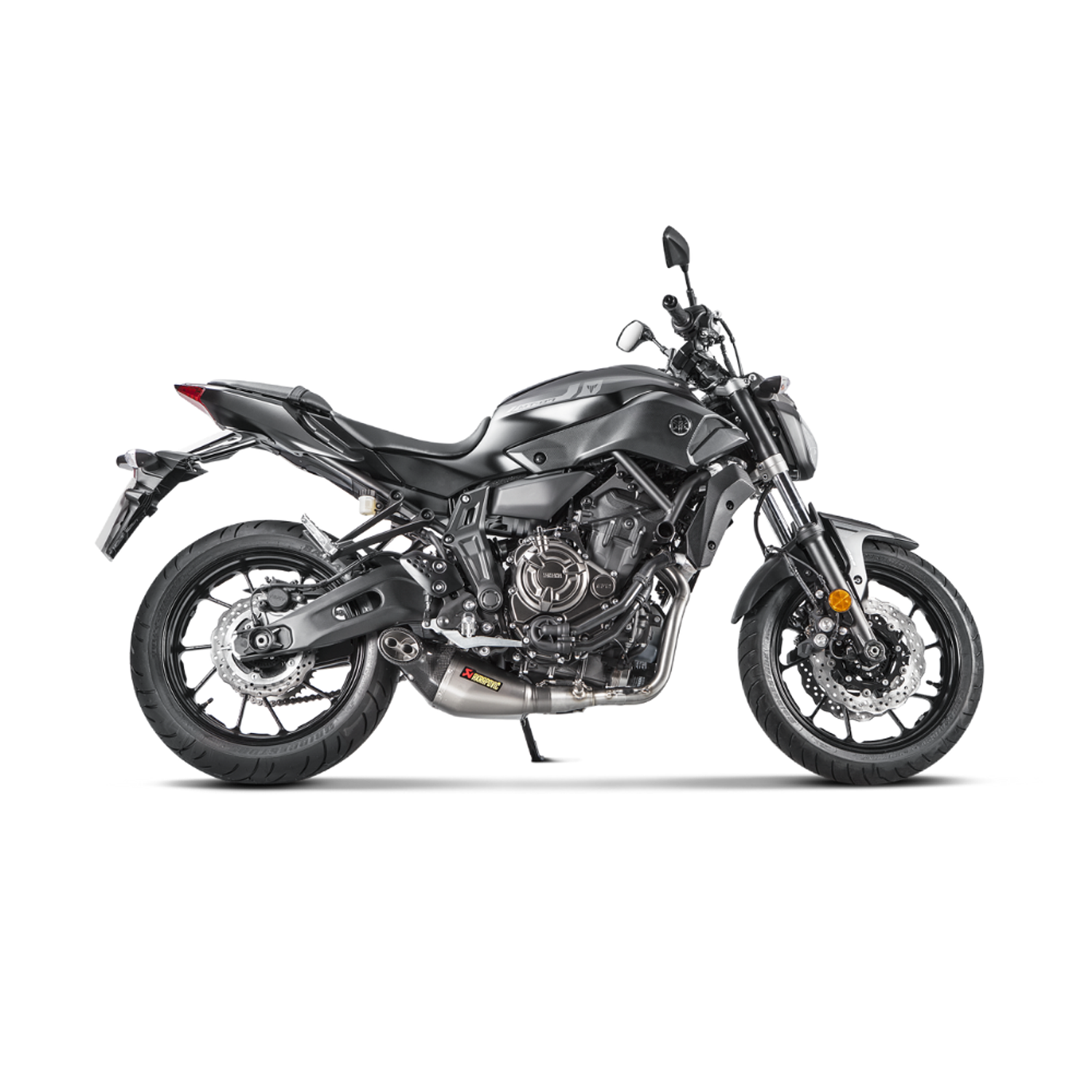 Escape Akrapovic Titanium e Carbon Yamaha MT-07 / Tracer 700 / XSR 700  2