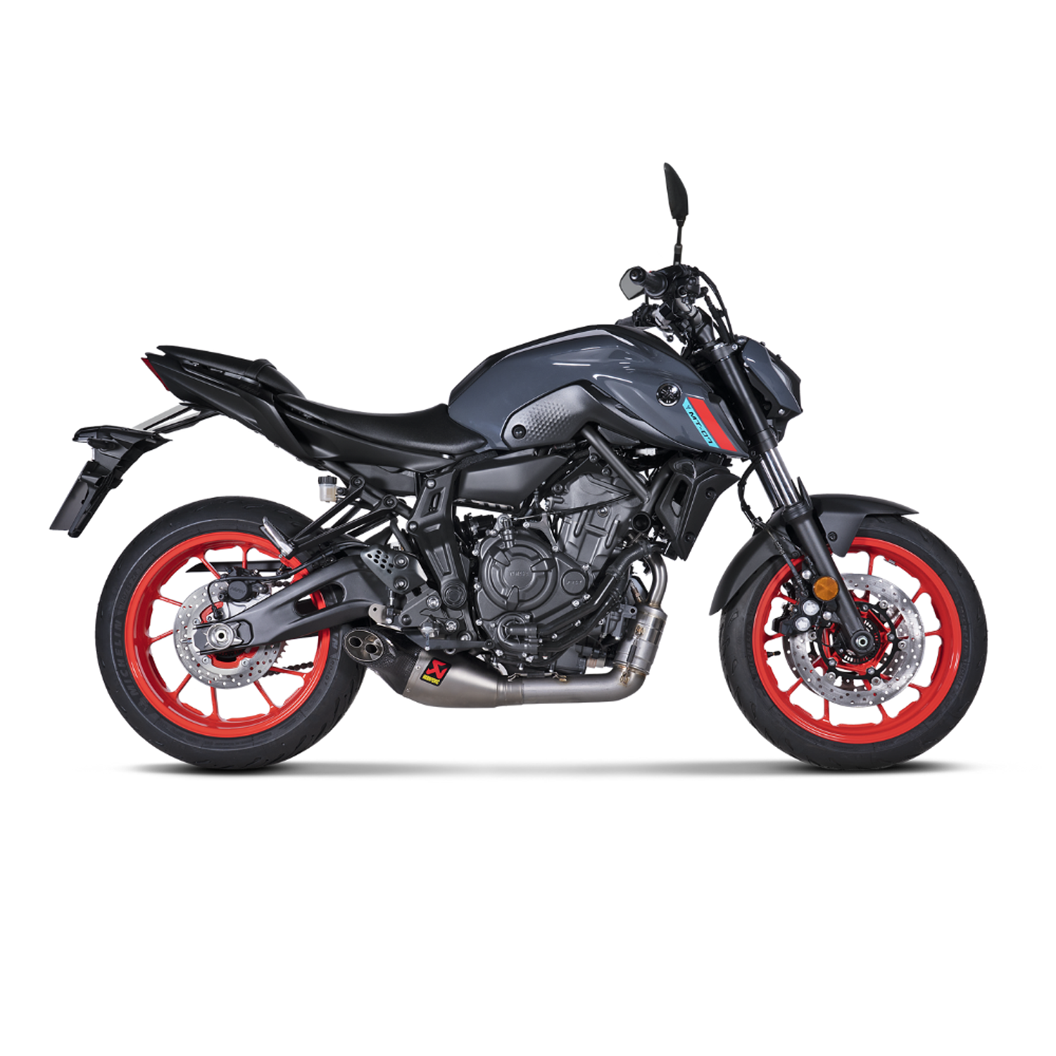 Escape Akrapovic Titanium e Carbon Yamaha MT-07 / Tracer 700 / XSR 700 Euro 5 2