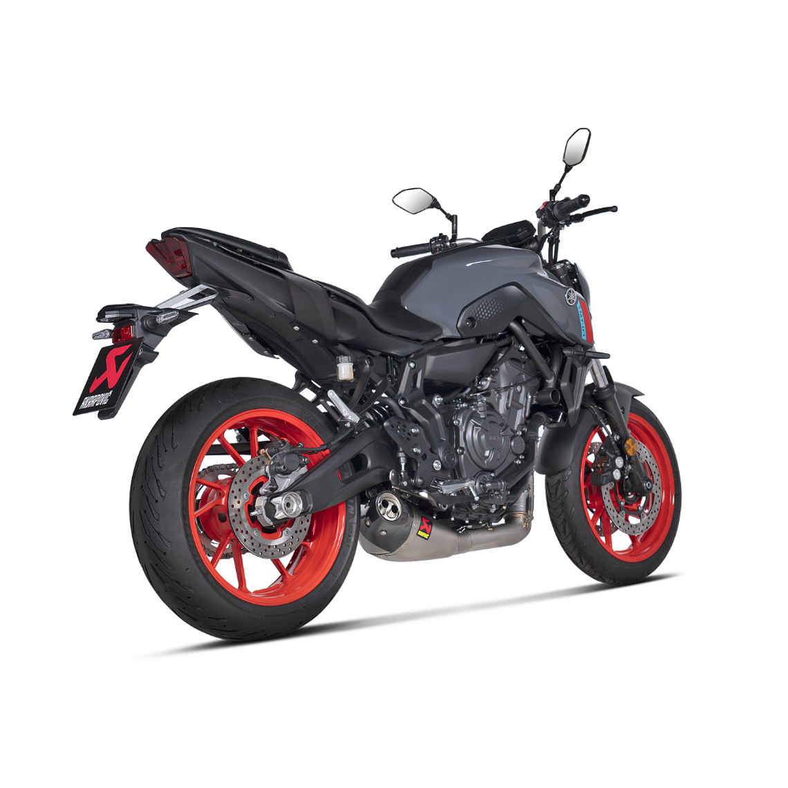Escape Akrapovic Titanium e Carbon Yamaha MT-07 / Tracer 700 / XSR 700 Euro 5 3