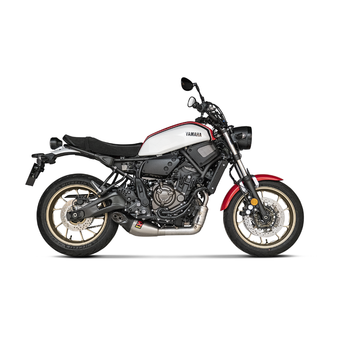 Escape Akrapovic Titanium e Carbon Yamaha MT-07 / Tracer 700 / XSR 700 Euro 5 4