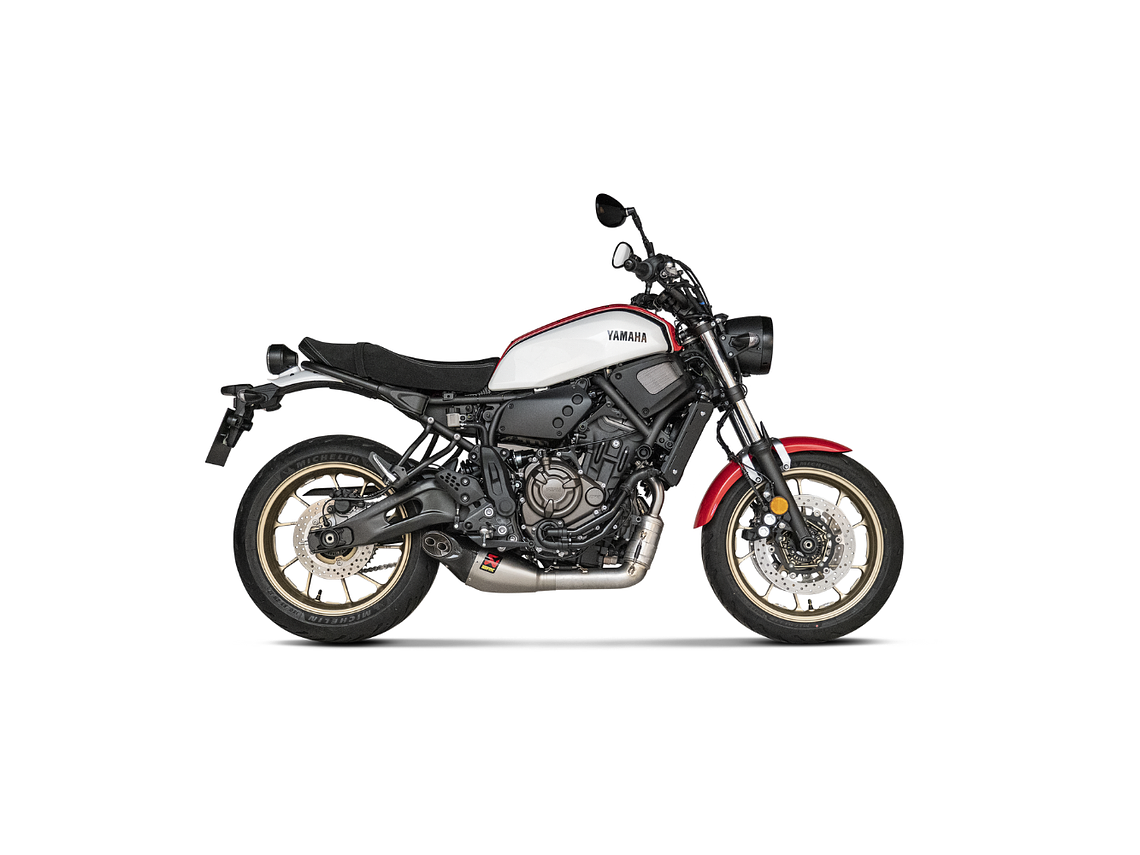 Escape Akrapovic Titanium e Carbon Yamaha MT-07 / Tracer 700 / XSR 700 Euro 5 4