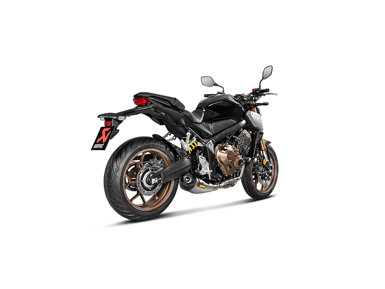 Escape Akrapovic Titanium (Carbono) CB650R / CBR650R / CB650F  3