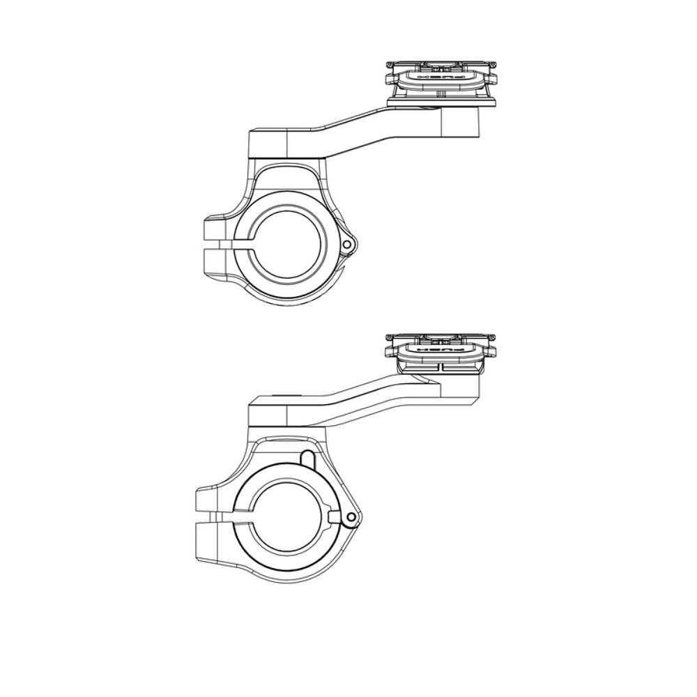 Suporte de Telemóvel para Guiador Quad Lock Pro QLM-HBR-PRO