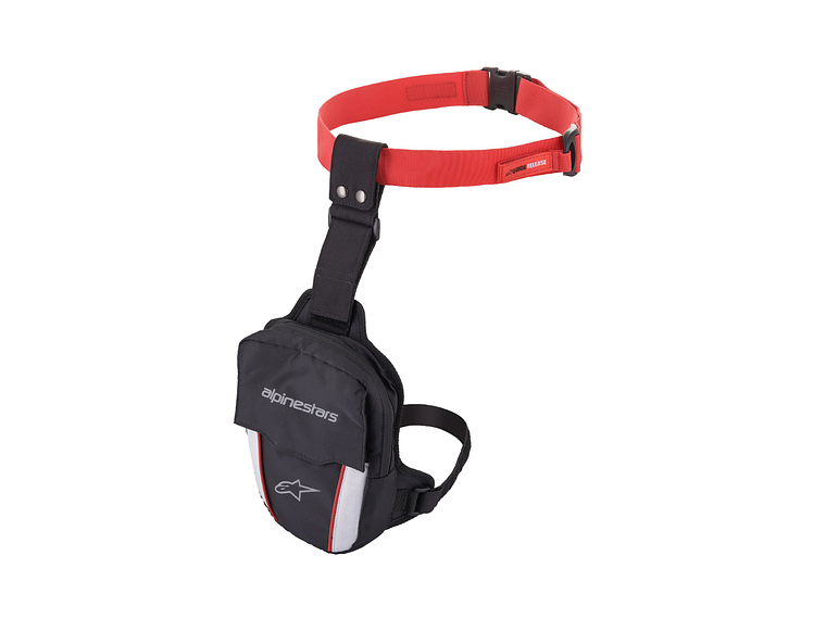 Bolsa de Perna Alpinestars Acess Black / Red / White  1