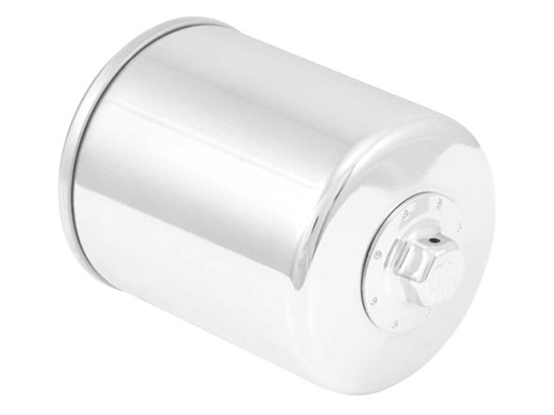 Filtro Óleo K&N KN-170C Harley Davidson (Cromado)  1