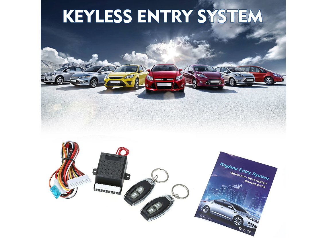 Central Locking Kit for Universal Car 6