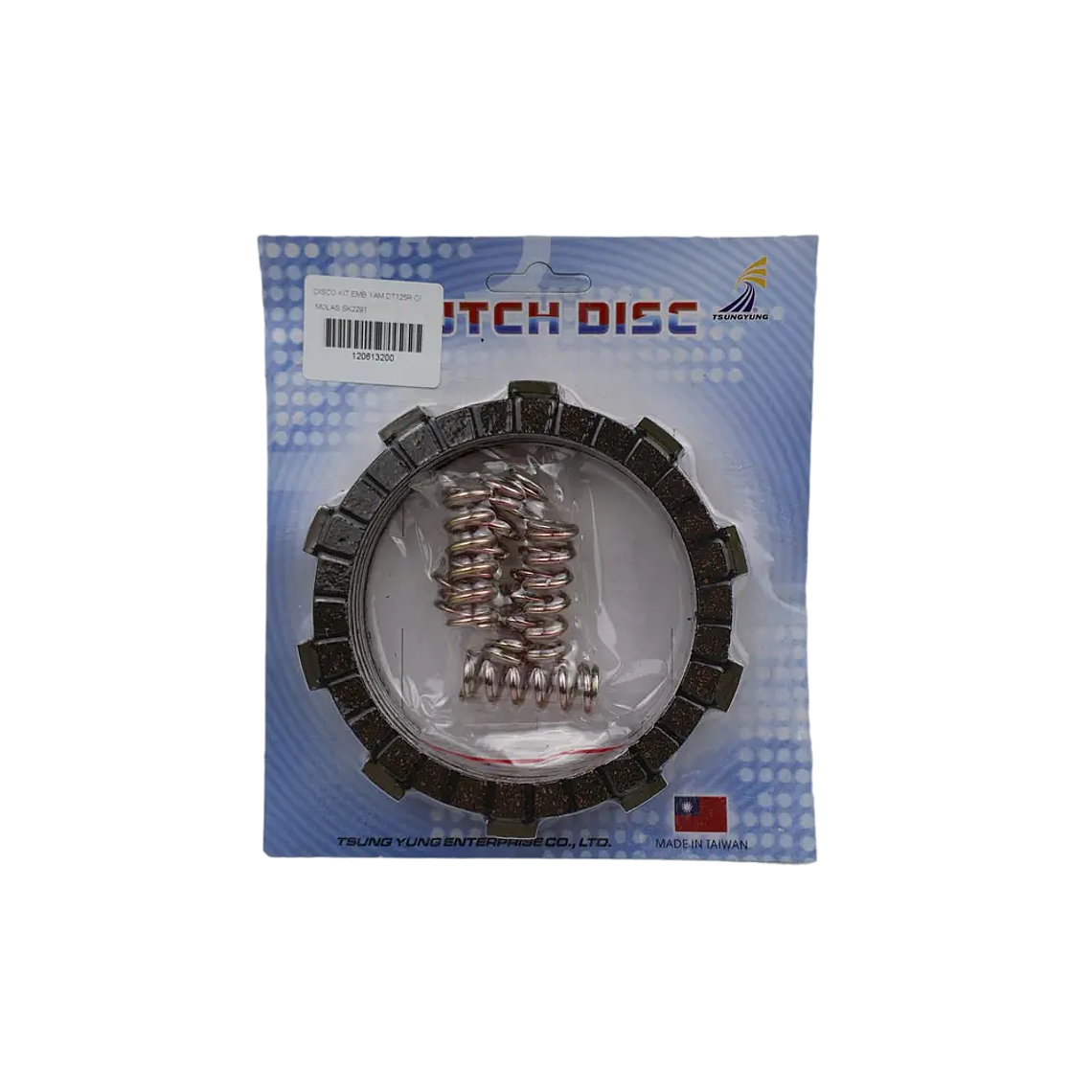 Kit Discos Embraiagem Yamaha DTR 125 c/ Molas  1