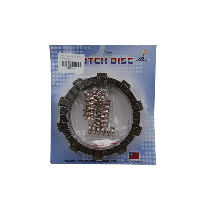 Kit Discos Embraiagem Yamaha DTR 125 c/ Molas  1