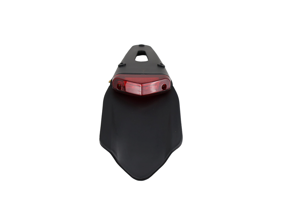 Guarda Lamas Traseiro Universal c/Farolim LED (Vermelho)  2