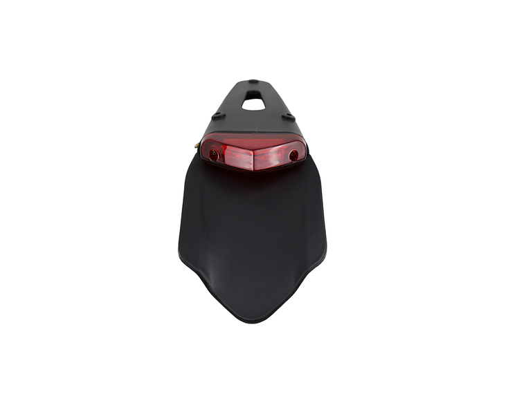 Guarda Lamas Traseiro Universal c/Farolim LED (Vermelho)  2