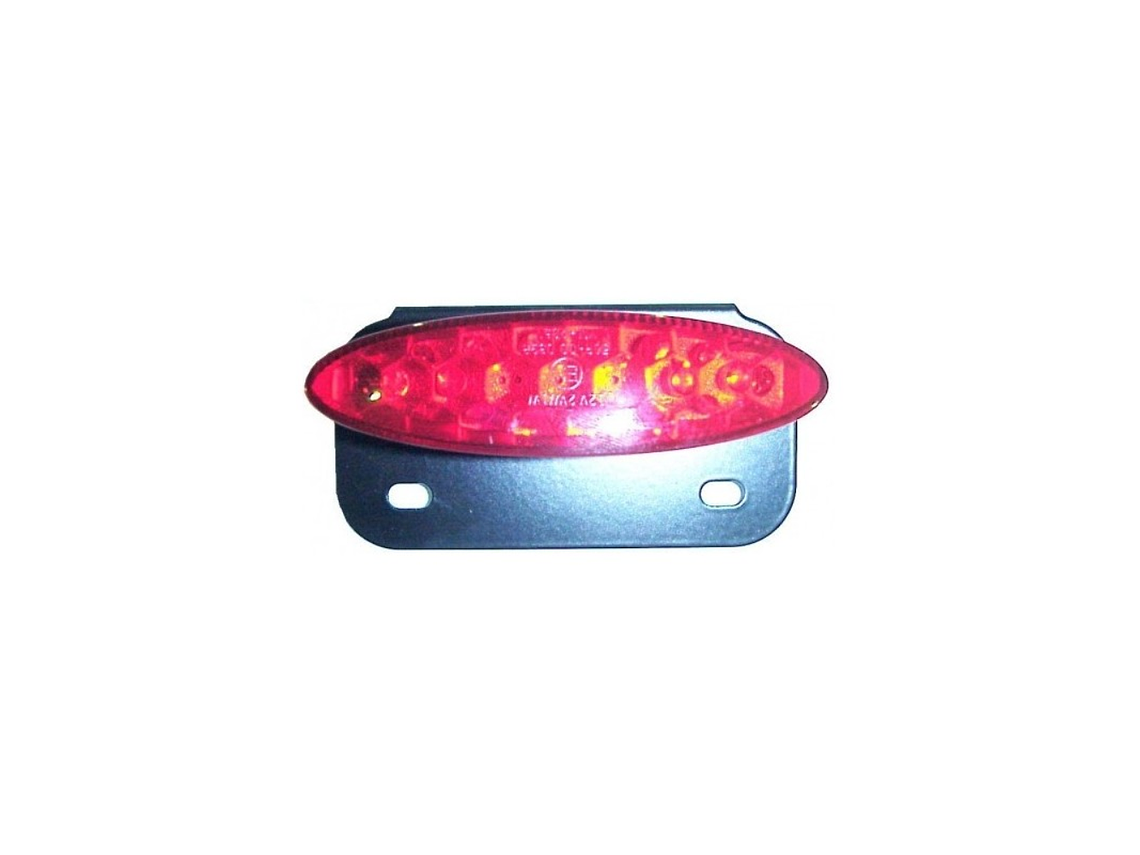 Farolim Oval 15 LEDS c/ Suporte de Matrícula  2