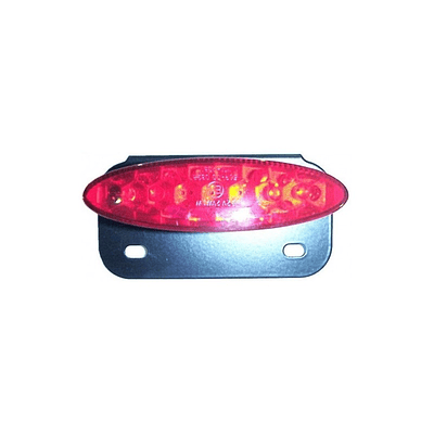 Farolim Oval 15 LEDS c/ Suporte de Matrícula 