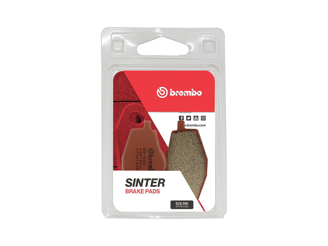 Pastilhas de Travão Yamaha DTR 125 Brembo  1