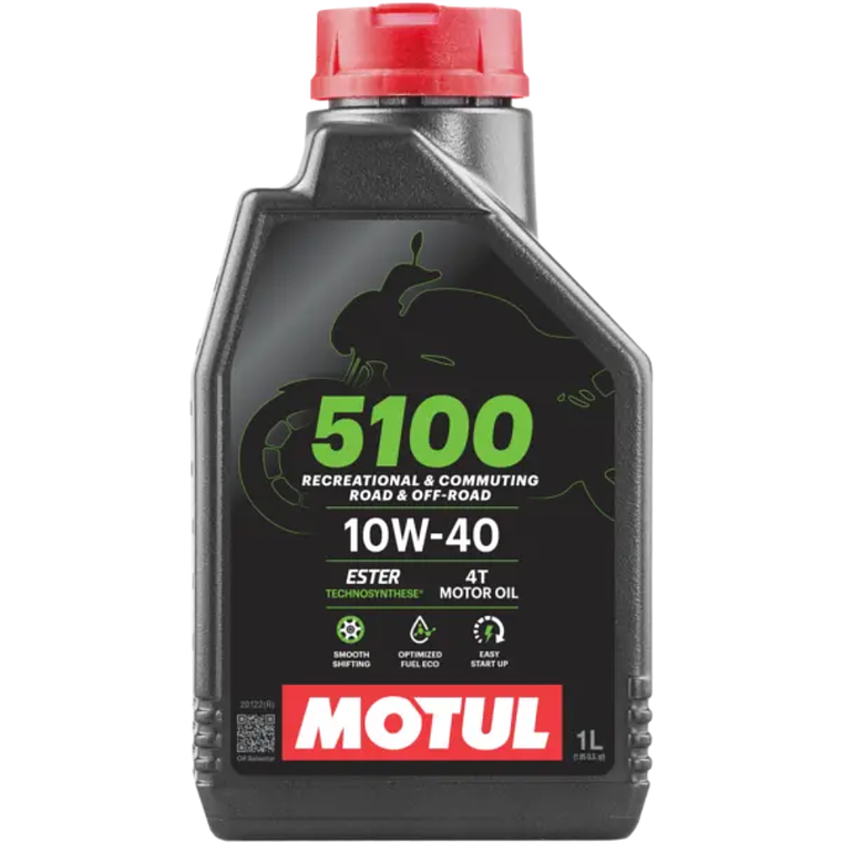 Motul 5100 10W40 4T 1L Oil  1