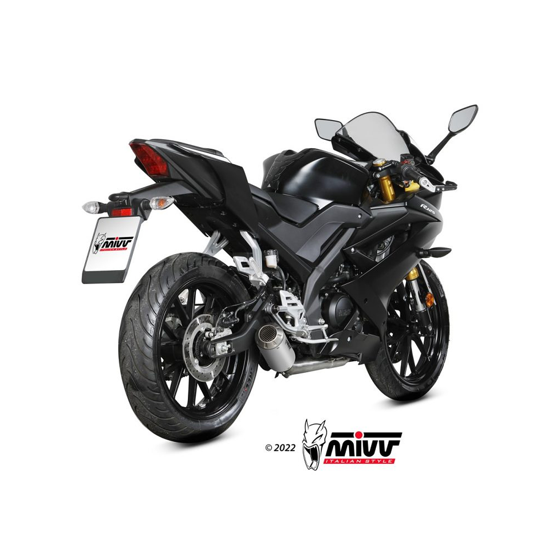 Escape MIVV MK3 Yamaha YZF-R125 20-24  2