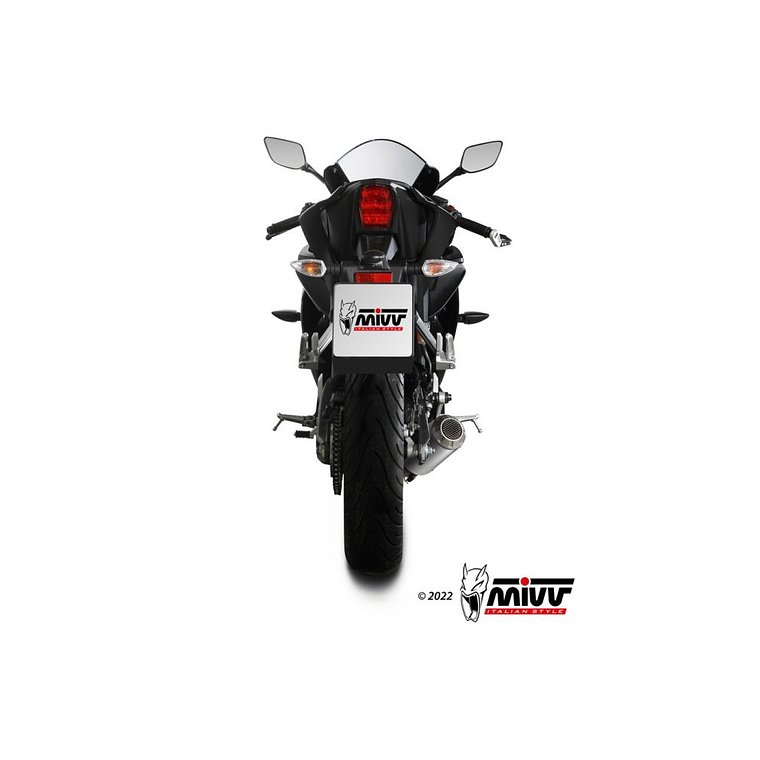 Escape MIVV MK3 Yamaha YZF-R125 20-24  3