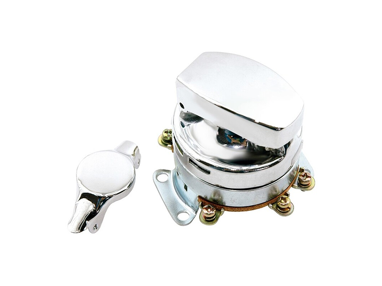 Fechadura tipo Harley Cromado 1