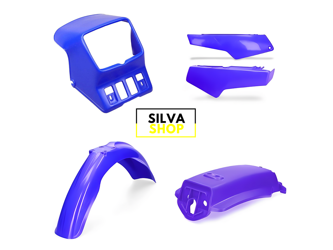 Kit Plásticos Yamaha DT 50 LC / LCD - HP 3