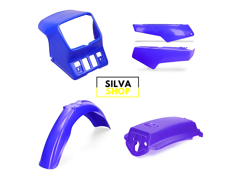 Kit Plásticos Yamaha DT 50 LC / LCD - HP 3