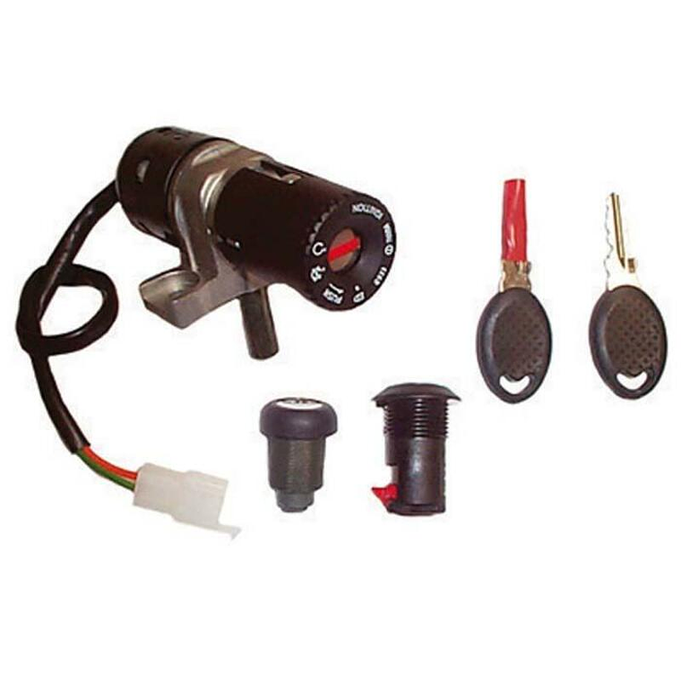 Jogo Fechaduras Aprilia Habana/Custom 1