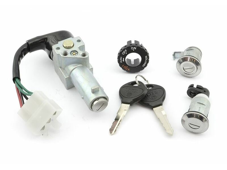 Jogo Fechaduras Kymco KB50 /K12 /Scout 1