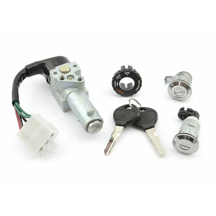 Jogo Fechaduras Kymco KB50 /K12 /Scout 1