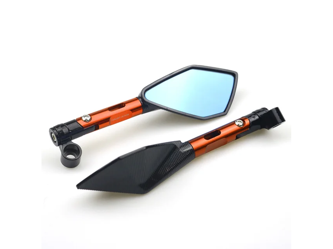 Espelhos Tipo Rizoma para Mota 6