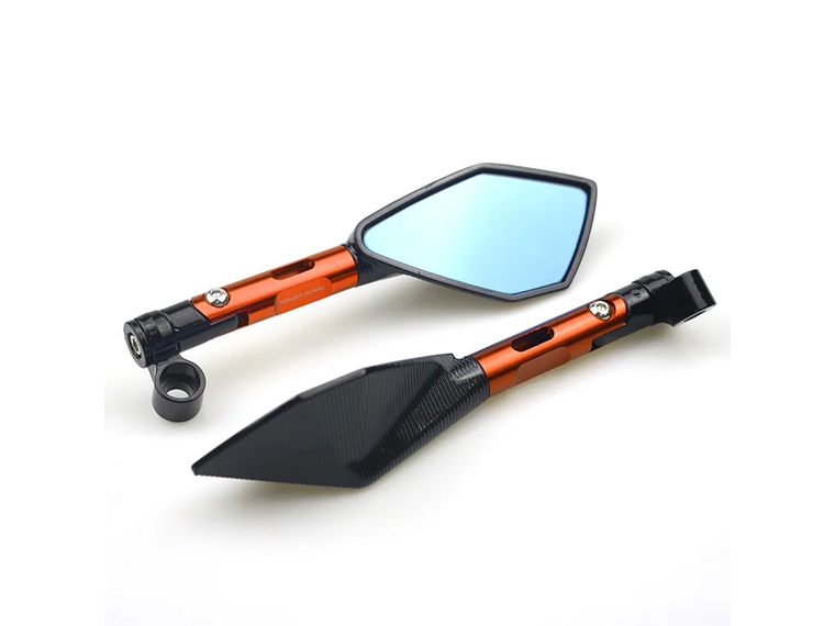 Espelhos Tipo Rizoma para Mota 6